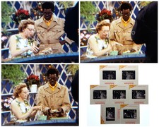 WPIX New York TV Studio Recording Cooking Demonstration 1970's 35mm Slide LOT x7 picture