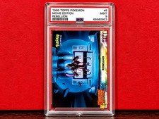 Topps Pokémon (1999) Movie Edition Rebellion #8 Mewtwo PSA 9 picture