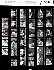LD345 '78 Orig Contact Sheet Photo DAVE KINGMAN BOBBY MURCER CHICAGO CUBS ROYALS picture