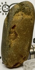 Native American Indian Authentic Carved Stone Ancient Effigy 1.6 oz • VA picture
