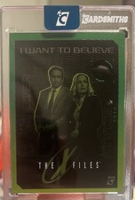 2026 Rare New Disney D23 Expo Exclusive X-Files Cardsmiths Holodoil Card Slab picture