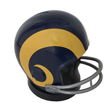 Vtg 1976 Los Angeles Rams Mini NFL Football Helmet Bank NO PLUG picture