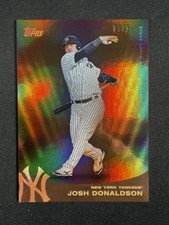 2022 TOPPS X STEVE AOKI PARTY JOSH DONALDSON Yellow Glitter Blast 25/25 26 picture