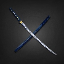 Musha Series Gensho Carbon Steel Hand Forged Japanese Samurai Katana Sword picture