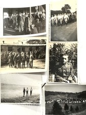 WW2 German Soldiers Original Photos Lot X6 picture