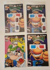 Ralph Snart Adventures #24 x3 (2 Sealed w/ 3-D Glasses) & #26 Comic Lot NOW Comi picture