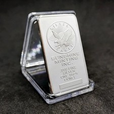 1 oz Sunshine Minting Silver Bar – .999 Fine Sealed Bullion – Troy Ounce picture