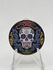 Rare Embassy of the United States Mexico City Sugar Skull Design Challenge Coin picture