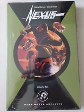 NEXUS DARK HORSE ARCHIVES Volume 10 HARDCOVER 2009 MIKE BARON FACTORY SEALED NEW picture