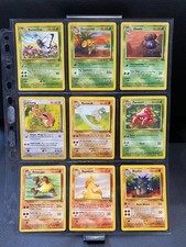 Jungle Set - Vintage 1999 Pokemon Cards Bundle - No duplicates x23 picture