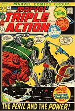 Marvel Triple Action #4 - Fantastic Four, Silver Surfer, Dr. Doom - VF picture