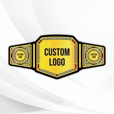 Custom Undisputed Championship Belt Personalized Wrestling Champion Title picture