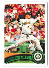 2011 Topps Andrew Bailey #280 Oakland Athletics BASEBALL Card picture