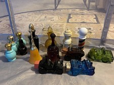 Lot of 14 Vintage Avon Bottles Perfume and Cologne Decanters Cream Jars Lot picture