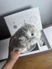NEW Moflin AI Pet Robot Silver Open Box with Charging Bed Dock and Charger picture