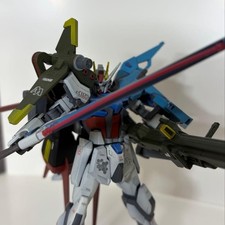 Bandai HG Perfect Strike Gundam Painted Built Model Collectible15+ picture