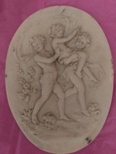 ST. PETERSBURG F CARVED MARBLE RELIEF PLAQUE, C.1882 Good Cond picture