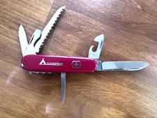 Vintage (1976-1986) Victorinox CAMPING Swiss Army Officier Suisse Knife Rostfrei picture