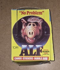 π₯ 1987 Topps Alf Series 1 Cards Sticker Vintage 24 Unopened Wax Packs Lot & Box picture