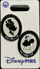 2026 Disney Parks Mr and Mrs Bride and Groom Wedding Pin Set picture