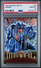 1995 Marvel Metal #80 Venom PSA 10 picture
