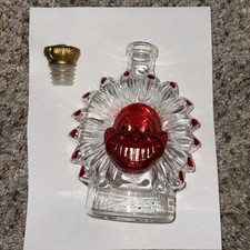 Cleveland Indians Decanter Chief Wahoo 1901-2025 124th anniversary Glass picture