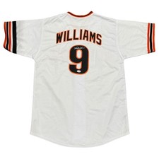 Matt Williams Autographed San Francisco (White #9) Custom Stitched Jersey - JSA picture