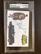 Adam West Cut Batman Authentic Auto PSA/DNA Certified picture
