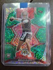 2022 MOSAIC BROCK PURDY GREEN SPARKLE ROOKIE RC #/ED 10 OR LESS SUPER RARE picture