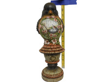 2011 Spring Shop Bird perched on Birdhouse figurine picture