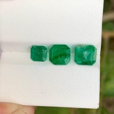3.90 CT Natural Emearld loose Gemstone From Swat Pakistan picture