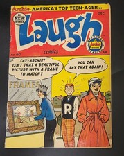 Laugh Comics (1946) #60 Bill Woggon Katy Keene Pin-Up Missing Book PR Cover VG- picture