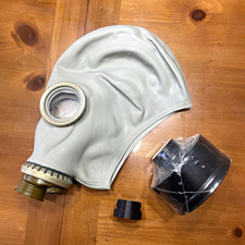 GP-5 Gas Mask Sz Medium With Brand New 40mm Nato Filter With Adapter *Read Desc* picture