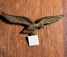 Original German WWII Luftwaffe (Air Force) General's Gold Metal Breast Eagle picture