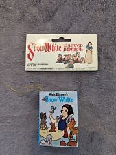 1988 Walt Disney's Snow White Mini Book Ornament picture