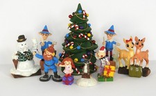 Vintage Hawthorne Village Rudolph Island of Misfit Toys Figurine Lot of 9 Enesco picture