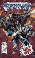 ShadowHawk (3rd Series) #12 VF; Image | Chapel - w/Bag+Board picture