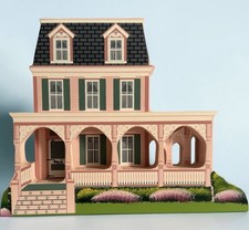 VTG 1994 Shelia’s Houses Cape May, NJ Seaview Cottage Wood Shelf Sitter Signed picture