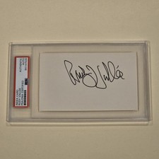 Rudy Vallee Autograph PSA DNA Signed Singer Musician Auto COA picture