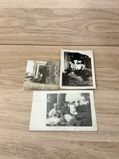 Vintage African American Family Photo Lot 3 Original Black & White Snapshots picture