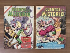 HAWKMAN COMICS 1966 NOVARO CUENTOS DE MISTERIO Very Rare VTG HTF picture