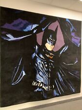 Keith Collins 1995 Batman Val Kilmer Giant Tapestry 92”x 96” - 1 of a kind picture