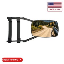WNGASY Towing Mirror for RV, 1 Pack Extended Towing Side Mirror with Adjustable picture