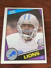 1984 Topps Football Card #256 James Jones Detroit Lions B4228 picture
