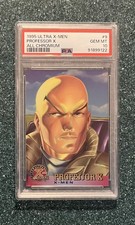 1995 Fleer Ultra X-Men All Chromium #9 Professor X PSA 10 picture