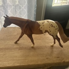 Breyer Model Breyerfest 2013 Special Run Roxy Cc Shuffle Chestnut Appaloosa picture