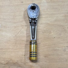 Craftsman Vintage 1930s-40s BE Amber Handle Ratchet 3/8