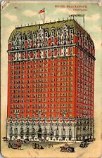 Postcard Hotel Blackstone Chicago Illinois Posted 1913 Vintage picture