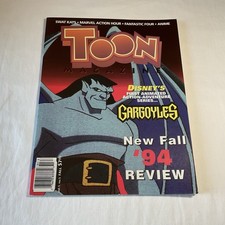 TOON Magazine Fall 1994 Vol 1 No 5 Disneys Gargoyles Fantastic Four Gatchaman VG picture