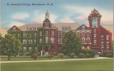 Postcard St Anselms College Manchester NH picture